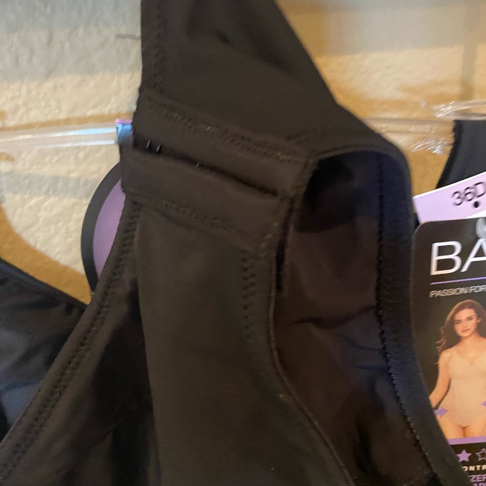 ✨ SALE NWT Firm Control Minimizing Bodysuit in Black - Picture 7 of 10